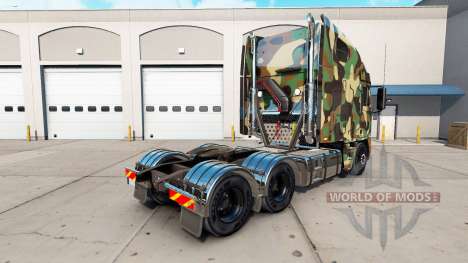 A pele do Exército no caminhão Freightliner Argo para American Truck Simulator
