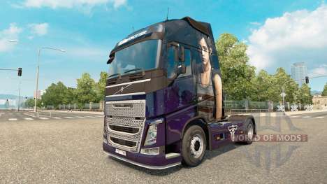 Pele O Último De Nós da Volvo caminhões para Euro Truck Simulator 2