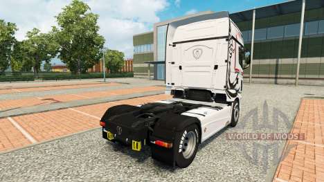 Pele NikoTrans no trator Scania R700 para Euro Truck Simulator 2