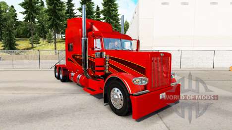 A pele da Laranja Mostrar para o caminhão Peterb para American Truck Simulator