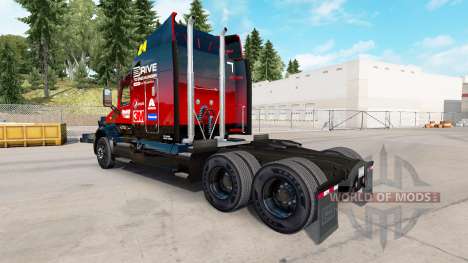 Pele Hendrick v2.0 trator Peterbilt para American Truck Simulator