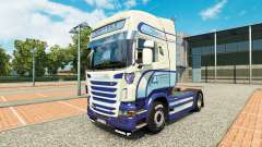 Caffrey Internacional para a pele do Scania truck para Euro Truck Simulator 2