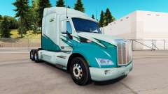 A pele em Longo Curso caminhão Peterbilt para American Truck Simulator
