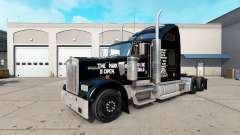 Pele Jurassic Mundo caminhão Kenworth W900 para American Truck Simulator