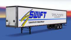 Todo em metal, semi-reboque Swift para American Truck Simulator