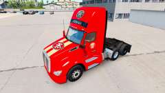A pele do San Francisco 49ers, em tratores e animais de Estimação Ken para American Truck Simulator