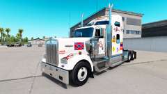 Pele MS no caminhão Kenworth W900 para American Truck Simulator