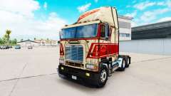 A pele em Sherman Bros caminhão Freightliner FLB para American Truck Simulator