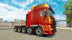 Chassis adicionais para tractor DAF XF para Euro Truck Simulator 2