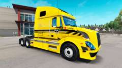 Robert de Transporte de pele para a Volvo caminhões VNL 670 para American Truck Simulator