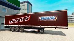 Pele Snickers no trailer para Euro Truck Simulator 2