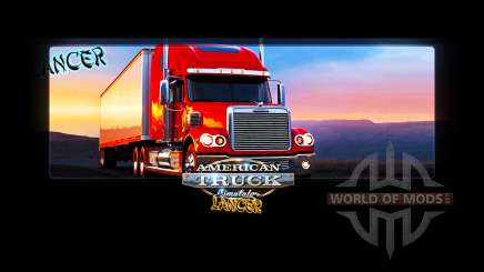 As telas de carregamento a partir do Lancer para American Truck Simulator