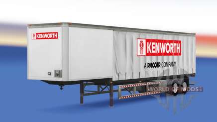 Cortina semi-reboque Kenworth para American Truck Simulator