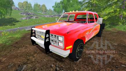 Chevrolet Silverado 1984 v2.0 para Farming Simulator 2015