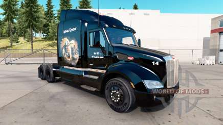 A pele de Indiana Espírito para o caminhão Peterbilt para American Truck Simulator