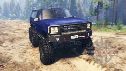 Ford Bronco 6x6 para Spin Tires