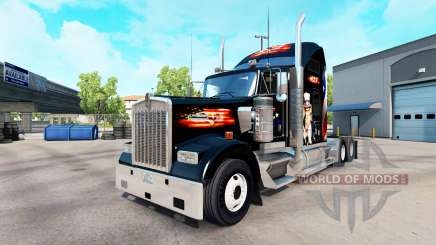 Pele EUA caminhão Kenworth W900 para American Truck Simulator