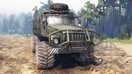 Ural-4320М para Spin Tires