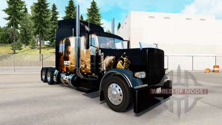 Pele Far Cry Primordial para o caminhão Peterbilt 389 para American Truck Simulator
