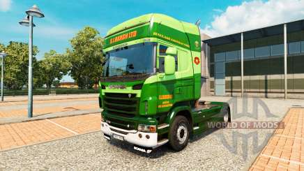 S. J. Bargh pele para o Scania truck para Euro Truck Simulator 2