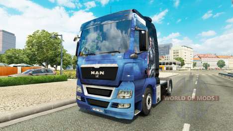 A pele do Efeito de Massa para trator HOMEM para Euro Truck Simulator 2