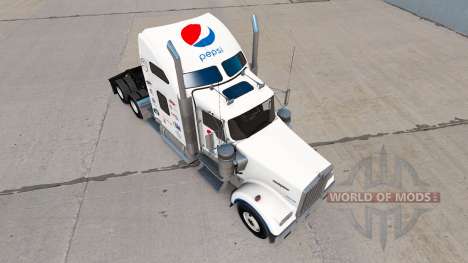 A Pepsi pele para o Kenworth W900 trator para American Truck Simulator