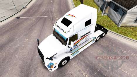 A pele no Challenger de trator Volvo VNL 670 para American Truck Simulator