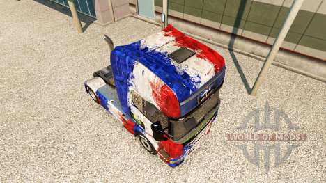 Pele França da Copa de 2014 para o Scania truck para Euro Truck Simulator 2