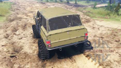 Jeep Wagoneer 1978 [without doors] para Spin Tires
