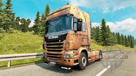 Ferrugem pele para o Scania truck para Euro Truck Simulator 2