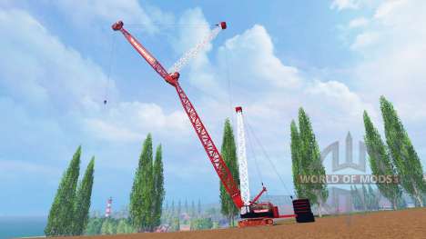 400 ton guindaste de esteira rolante para Farming Simulator 2015