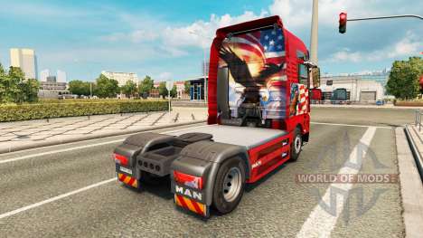 Pele Adler trator HOMEM para Euro Truck Simulator 2