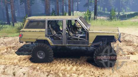 Jeep Wagoneer 1978 [without doors] para Spin Tires