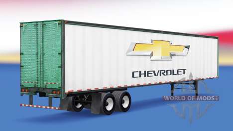 Pele Chevrolet no trailer para American Truck Simulator