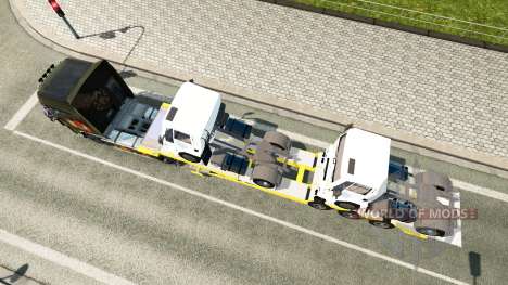 Baixa varrer com a Ford caminhões de Carga para Euro Truck Simulator 2