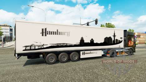 A pele oportunidades de hotéis de Hamburgo sobre para Euro Truck Simulator 2