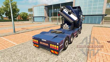 Chassis 8x4 Scania para Euro Truck Simulator 2