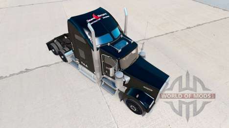 Pele Stevens Transporte em caminhão Kenworth W90 para American Truck Simulator