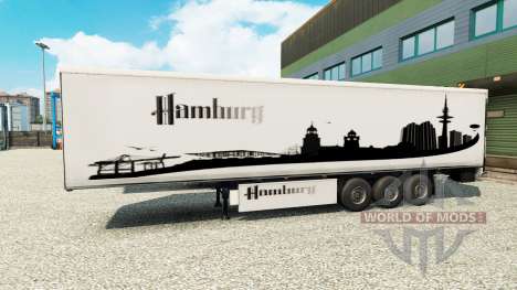 A pele oportunidades de hotéis de Hamburgo sobre para Euro Truck Simulator 2