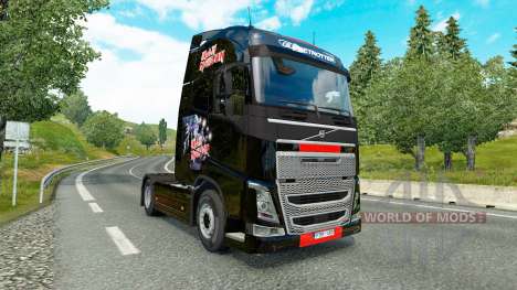 Iron Maiden pele para a Volvo caminhões para Euro Truck Simulator 2