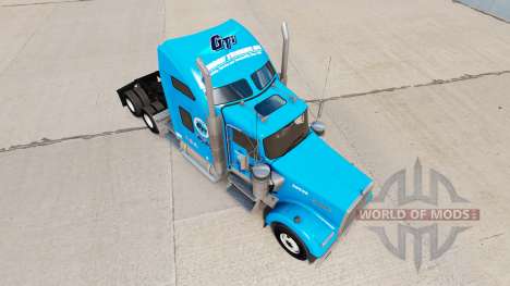Gordon Camionagem pele para Kenworth W900 trator para American Truck Simulator