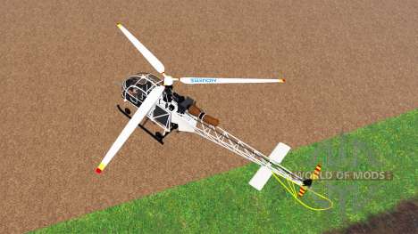 Sud-Aviation Alouette II v2.0 para Farming Simulator 2015