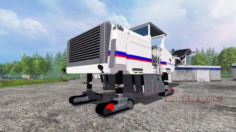 Rastreador auto-propelido fresadora Wirtgen para Farming Simulator 2015
