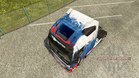 A rússia pele para a Volvo caminhões para Euro Truck Simulator 2