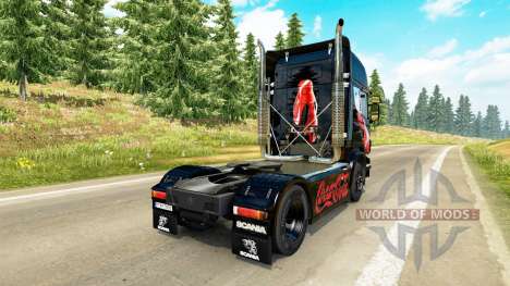 Pele Coca-Cola trator Scania para Euro Truck Simulator 2