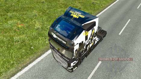 Pele Infame Segundo Filho para a Volvo caminhões para Euro Truck Simulator 2