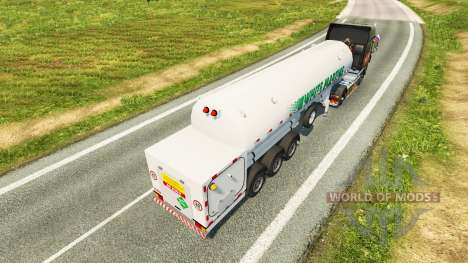 Semi-reboque-tanque White Martins para Euro Truck Simulator 2