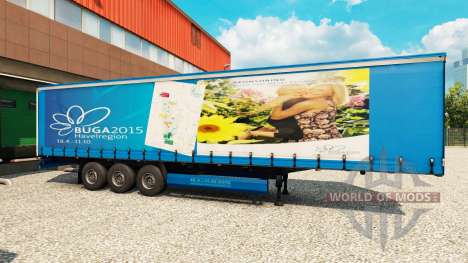 Pele BUGA 2015 para semi para Euro Truck Simulator 2