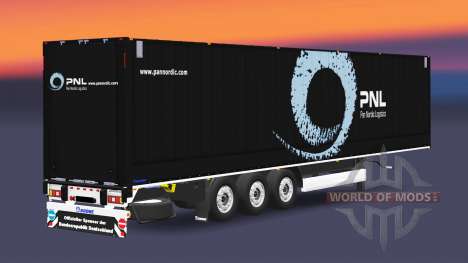 Semi-reboque-van Krone Dryliner v3.0 para Euro Truck Simulator 2