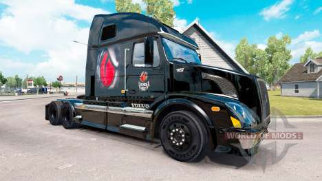 Veneno de Energia para a pele do camião Volvo VN para American Truck Simulator